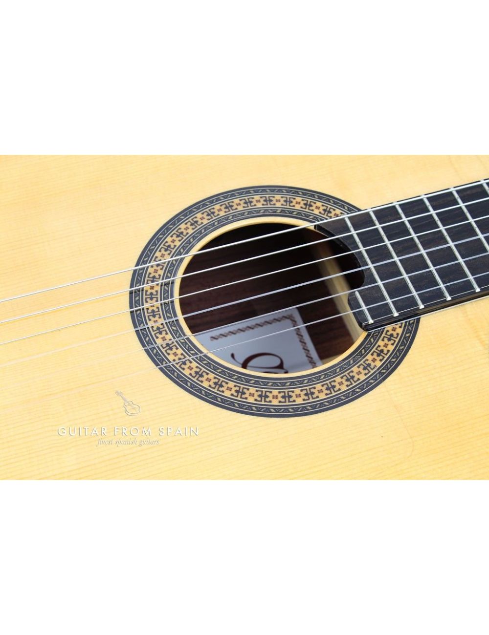 Camps FL11C NEGRA Electro-Flamenco Gitarre