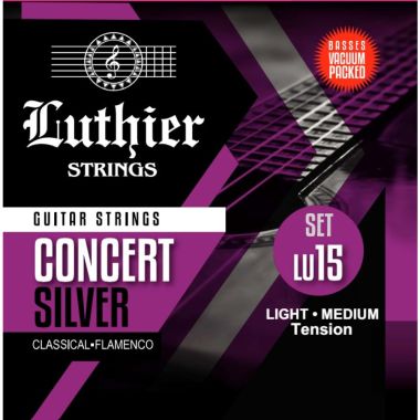 Luthier LU15 Concert Silver...