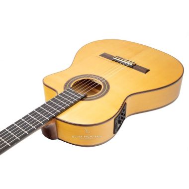 Prudencio Saez 5-CW (57) Electroacoustic Flamenco Guitar 5-CW Electro Flamenco