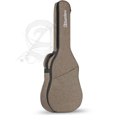 Ortola 0611 19-n funda guitarra clasica con logo granate