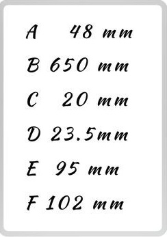 Measurements Alhambra CS-3 CW E8