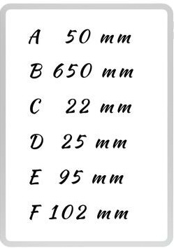 MEASUREMENTS BLACK SATIN CW EZ