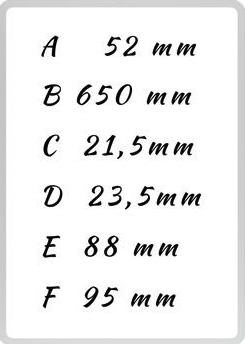 Measurements Alhambra 10FC