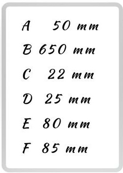 Measurements Iberia Ziricote CTW